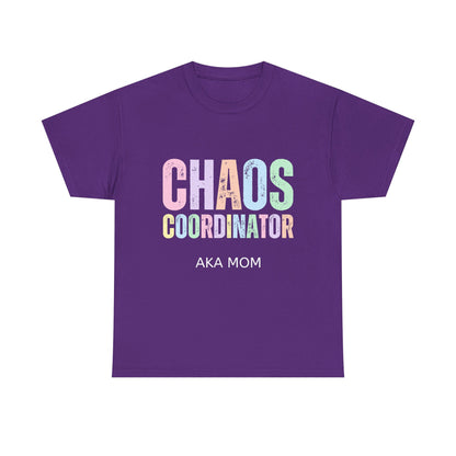 Funny Mom Gift T-Shirt - Chaos Coordinator AKA Mom Shirt, Mothers Day Gift, Birthday Present for Moms