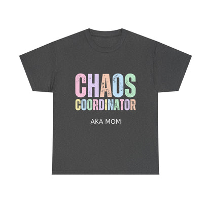 Funny Mom Gift T-Shirt - Chaos Coordinator AKA Mom Shirt, Mothers Day Gift, Birthday Present for Moms