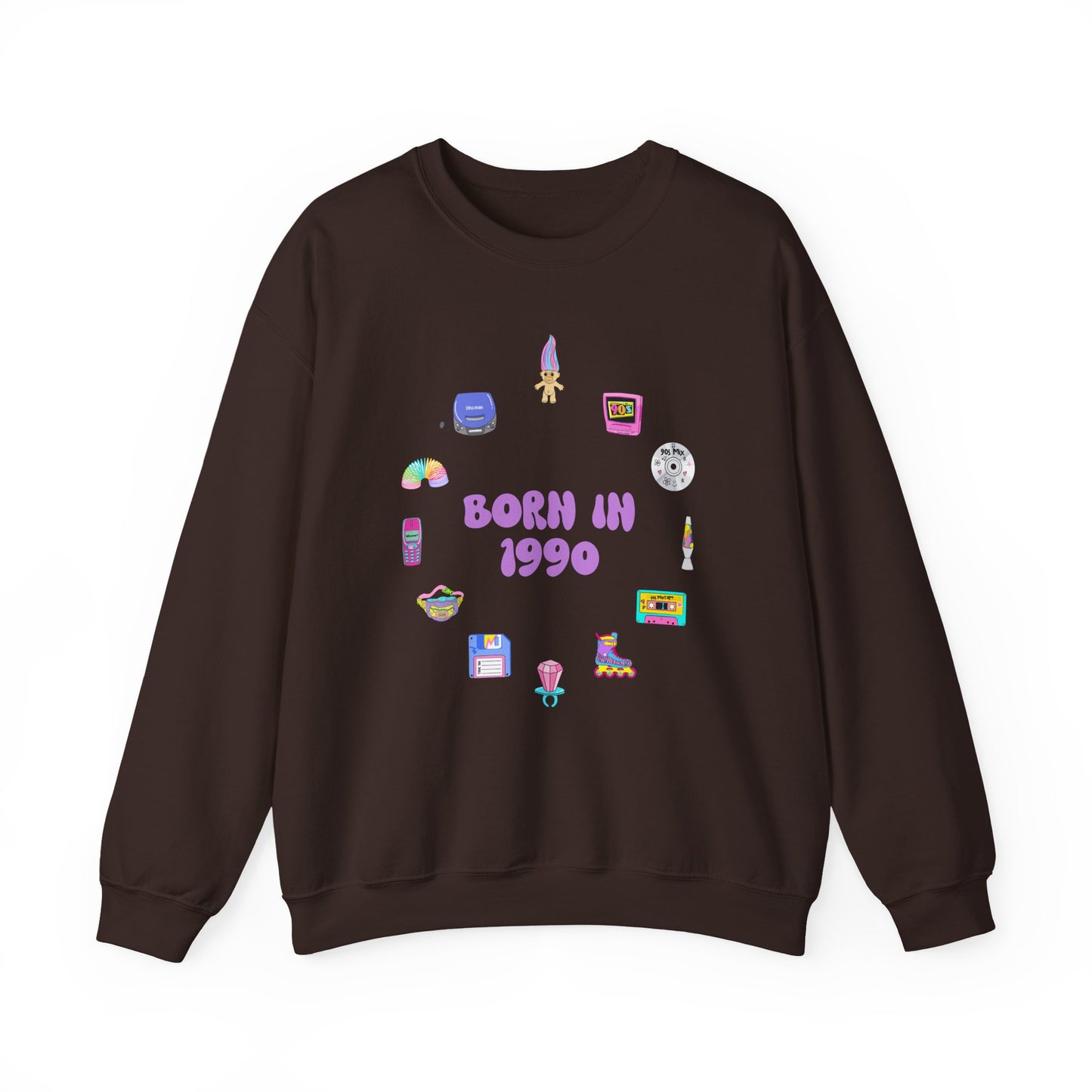 Personalised 90s Birth Year Sweatshirt (1990–1999) | Retro Aesthetic Unisex Jumper