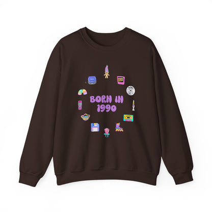 Personalised 90s Birth Year Sweatshirt (1990–1999) | Retro Aesthetic Unisex Jumper